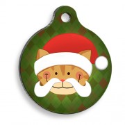  Kedi Noel Baba Yuvarlak Kedi Künyesi